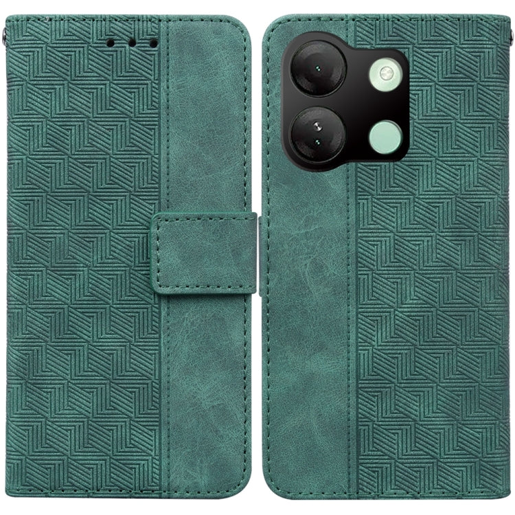 Custodia per telefono in pelle goffrata geometrica, For Infinix Note 40 4G, For Infinix Hot 40 / 40 Pro, For Infinix Smart 7 India / 7 Plus, For Infinix Smart 7 HD