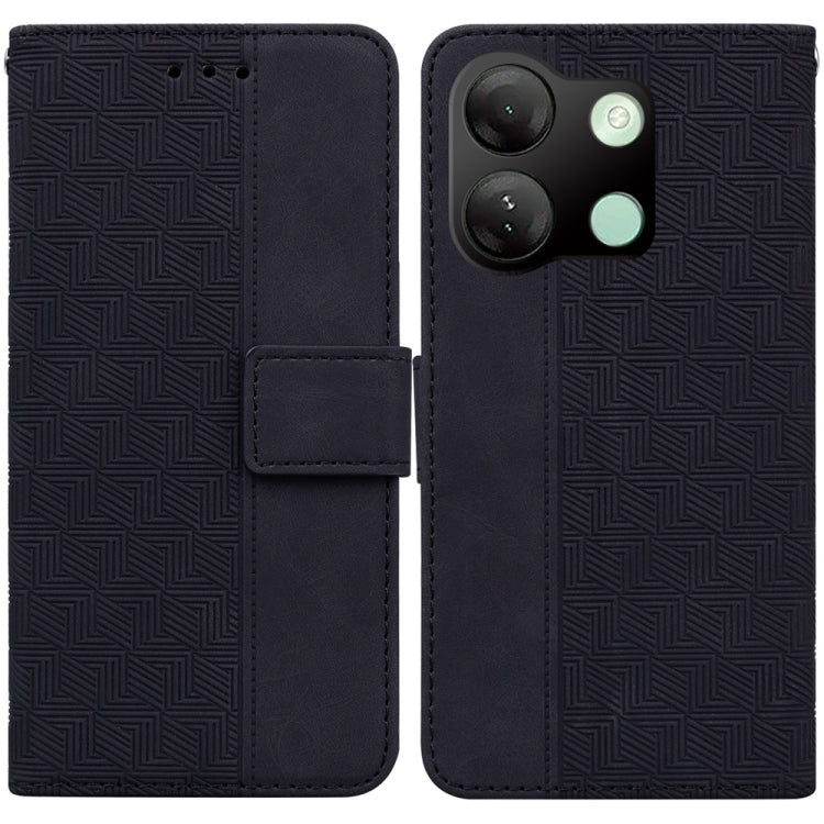 Custodia per telefono in pelle goffrata geometrica, For Infinix Note 40 4G, For Infinix Hot 40 / 40 Pro, For Infinix Smart 7 India / 7 Plus, For Infinix Smart 7 HD