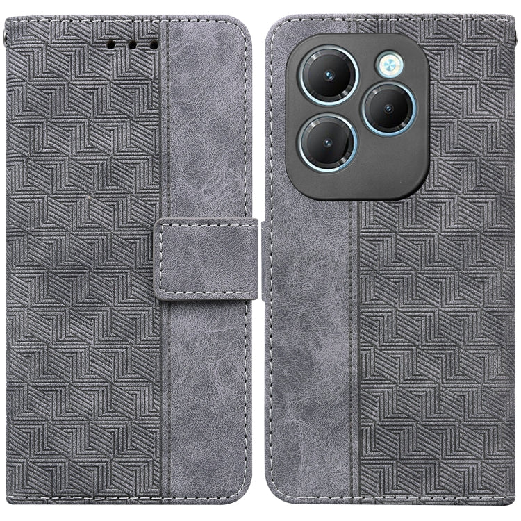 Custodia per telefono in pelle goffrata geometrica, For Infinix Note 40 4G, For Infinix Hot 40 / 40 Pro, For Infinix Smart 7 India / 7 Plus, For Infinix Smart 7 HD