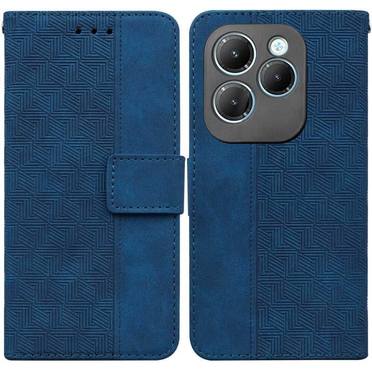 Custodia per telefono in pelle goffrata geometrica, For Infinix Note 40 4G, For Infinix Hot 40 / 40 Pro, For Infinix Smart 7 India / 7 Plus, For Infinix Smart 7 HD