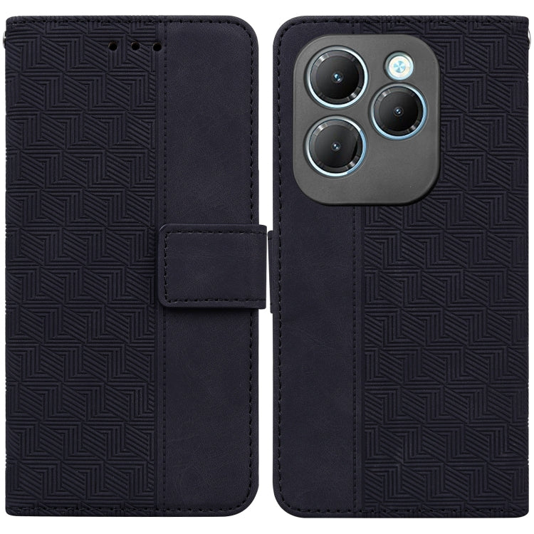 Custodia per telefono in pelle goffrata geometrica, For Infinix Note 40 4G, For Infinix Hot 40 / 40 Pro, For Infinix Smart 7 India / 7 Plus, For Infinix Smart 7 HD