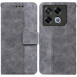 Custodia per telefono in pelle goffrata geometrica, For Infinix Note 40 5G, For Infinix GT 20 Pro, For Infinix Note 40 Pro 5G / 40 Pro 4G, For Infinix Note 40 Pro+