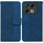 Custodia per telefono in pelle goffrata geometrica, For Infinix Note 40 5G, For Infinix GT 20 Pro, For Infinix Note 40 Pro 5G / 40 Pro 4G, For Infinix Note 40 Pro+