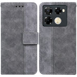 Custodia per telefono in pelle goffrata geometrica, For Infinix Note 40 5G, For Infinix GT 20 Pro, For Infinix Note 40 Pro 5G / 40 Pro 4G, For Infinix Note 40 Pro+