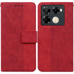 Custodia per telefono in pelle goffrata geometrica, For Infinix Note 40 5G, For Infinix GT 20 Pro, For Infinix Note 40 Pro 5G / 40 Pro 4G, For Infinix Note 40 Pro+