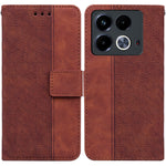 Custodia per telefono in pelle goffrata geometrica, For Infinix Note 40 4G, For Infinix Hot 40 / 40 Pro, For Infinix Smart 7 India / 7 Plus, For Infinix Smart 7 HD