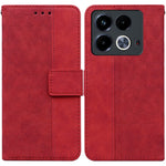 Custodia per telefono in pelle goffrata geometrica, For Infinix Note 40 4G, For Infinix Hot 40 / 40 Pro, For Infinix Smart 7 India / 7 Plus, For Infinix Smart 7 HD
