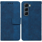 Custodia per telefono in pelle goffrata geometrica, For Infinix Hot 50 Pro+ 4G, For Infinix Hot 50 4G, For Infinix Hot 50 5G, For Infinix Zero 40 4G / 5G