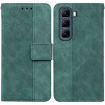 Custodia per telefono in pelle goffrata geometrica, For Infinix Hot 50 Pro+ 4G, For Infinix Hot 50 4G, For Infinix Hot 50 5G, For Infinix Zero 40 4G / 5G