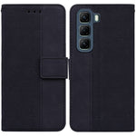 Custodia per telefono in pelle goffrata geometrica, For Infinix Hot 50 Pro+ 4G, For Infinix Hot 50 4G, For Infinix Hot 50 5G, For Infinix Zero 40 4G / 5G