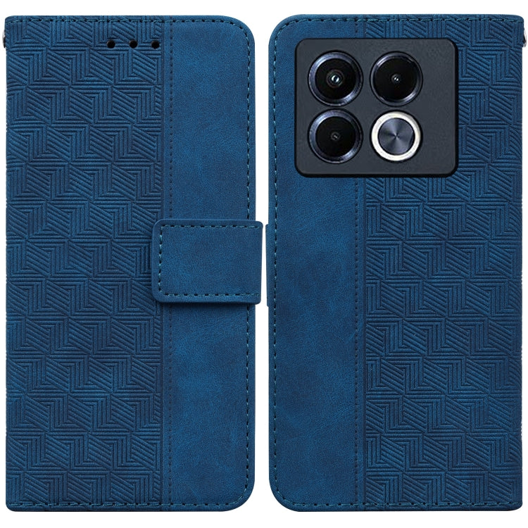 Custodia per telefono in pelle goffrata geometrica, For Infinix Note 40 5G, For Infinix GT 20 Pro, For Infinix Note 40 Pro 5G / 40 Pro 4G, For Infinix Note 40 Pro+