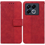 Custodia per telefono in pelle goffrata geometrica, For Infinix Note 40 5G, For Infinix GT 20 Pro, For Infinix Note 40 Pro 5G / 40 Pro 4G, For Infinix Note 40 Pro+