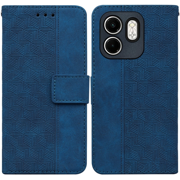 Custodia per telefono in pelle goffrata geometrica, For Infinix Note 50 Pro+, For Infinix Note 50 4G / Note 50 Pro 4G, For Infinix Hot 50 Pro 4G, For Infinix Hot 50i / Smart 9