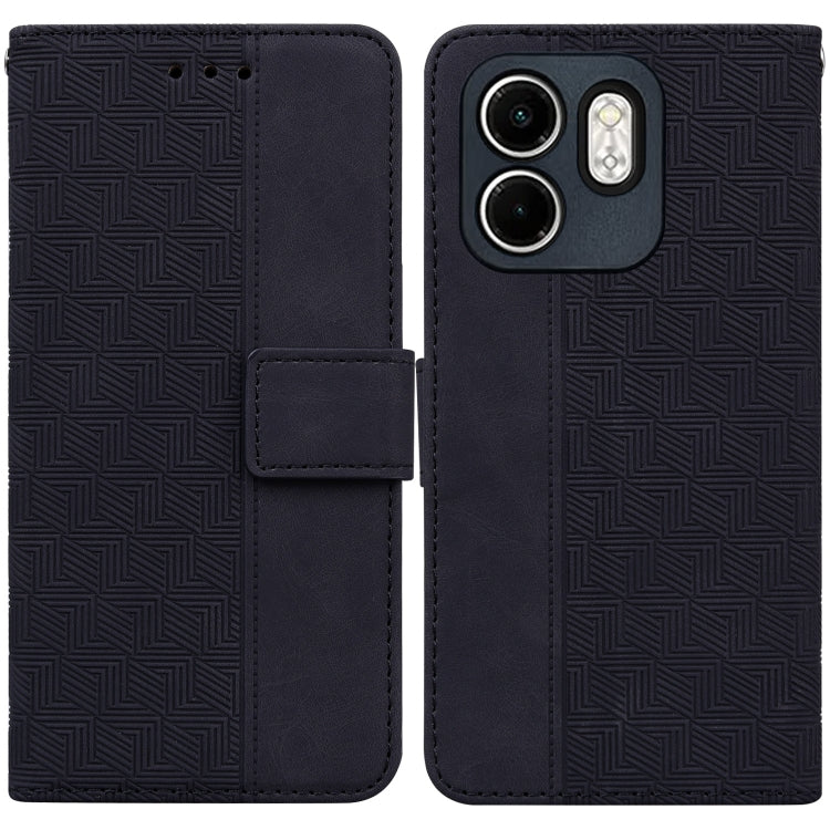 Custodia per telefono in pelle goffrata geometrica, For Infinix Note 50 Pro+, For Infinix Note 50 4G / Note 50 Pro 4G, For Infinix Hot 50 Pro 4G, For Infinix Hot 50i / Smart 9