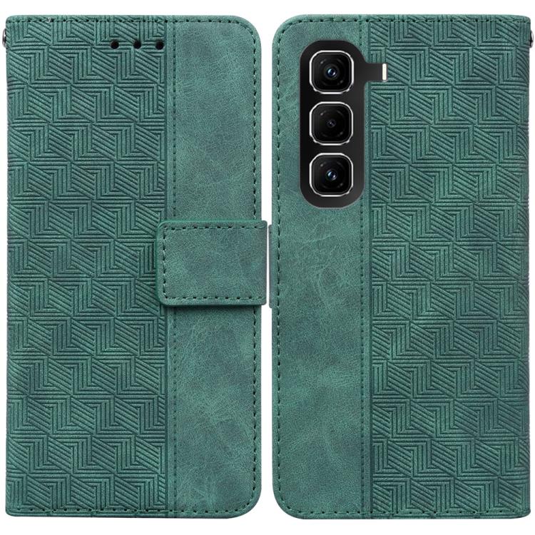 Custodia per telefono in pelle goffrata geometrica, For Infinix Note 50 Pro+, For Infinix Note 50 4G / Note 50 Pro 4G, For Infinix Hot 50 Pro 4G, For Infinix Hot 50i / Smart 9