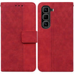 Custodia per telefono in pelle goffrata geometrica, For Infinix Note 50 Pro+, For Infinix Note 50 4G / Note 50 Pro 4G, For Infinix Hot 50 Pro 4G, For Infinix Hot 50i / Smart 9