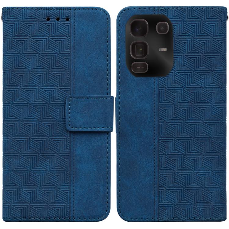 Custodia per telefono in pelle goffrata geometrica, For Infinix Note 50 Pro+, For Infinix Note 50 4G / Note 50 Pro 4G, For Infinix Hot 50 Pro 4G, For Infinix Hot 50i / Smart 9