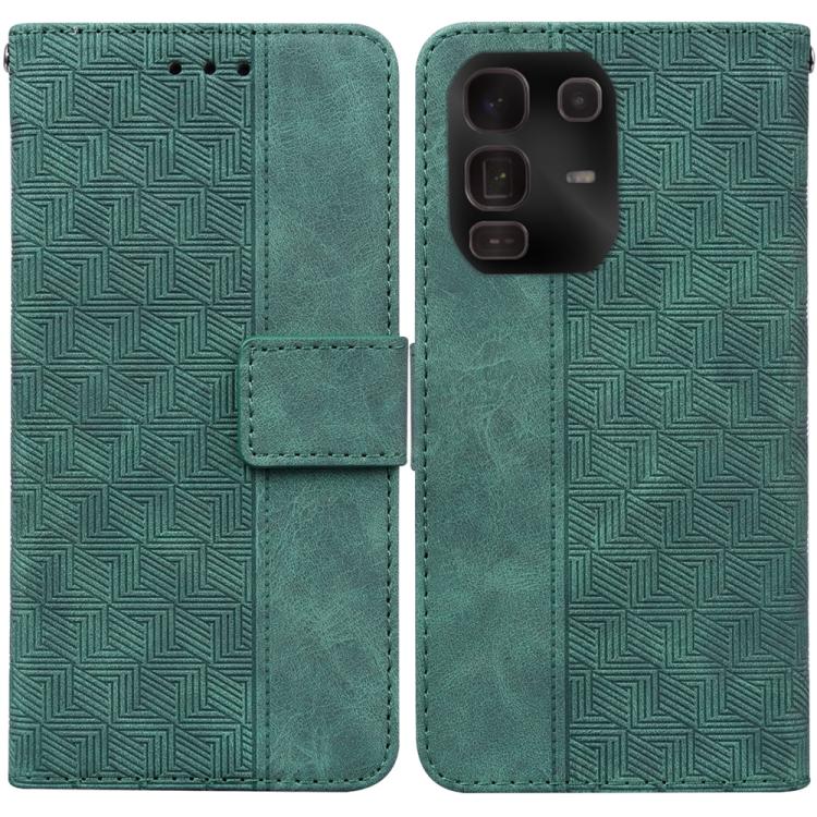 Custodia per telefono in pelle goffrata geometrica, For Infinix Note 50 Pro+, For Infinix Note 50 4G / Note 50 Pro 4G, For Infinix Hot 50 Pro 4G, For Infinix Hot 50i / Smart 9