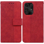 Custodia per telefono in pelle goffrata geometrica, For Infinix Note 50 Pro+, For Infinix Note 50 4G / Note 50 Pro 4G, For Infinix Hot 50 Pro 4G, For Infinix Hot 50i / Smart 9