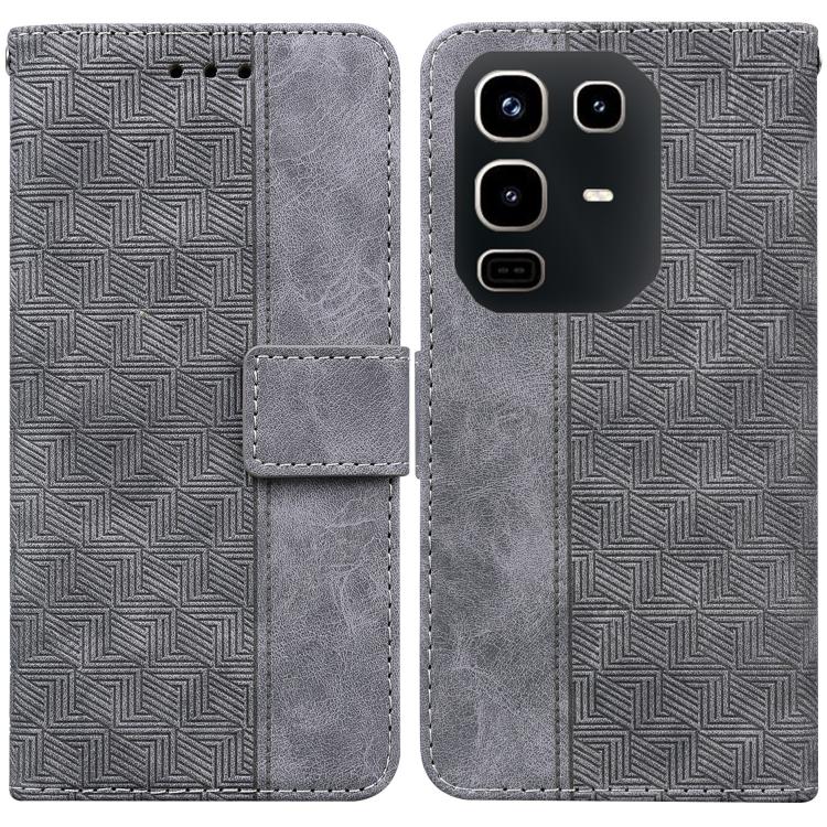 Custodia per telefono in pelle goffrata geometrica, For Infinix Note 50 Pro+, For Infinix Note 50 4G / Note 50 Pro 4G, For Infinix Hot 50 Pro 4G, For Infinix Hot 50i / Smart 9