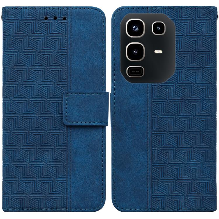 Custodia per telefono in pelle goffrata geometrica, For Infinix Note 50 Pro+, For Infinix Note 50 4G / Note 50 Pro 4G, For Infinix Hot 50 Pro 4G, For Infinix Hot 50i / Smart 9