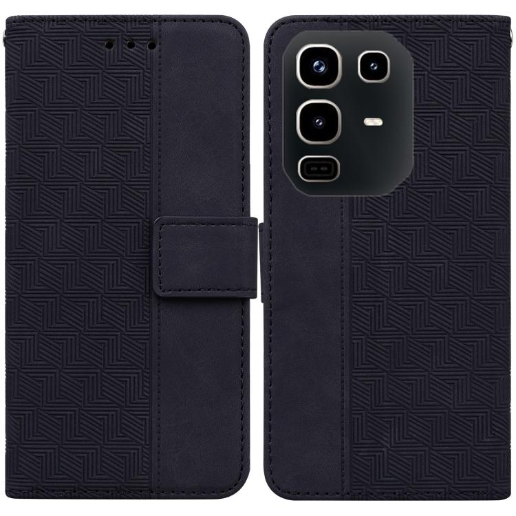 Custodia per telefono in pelle goffrata geometrica, For Infinix Note 50 Pro+, For Infinix Note 50 4G / Note 50 Pro 4G, For Infinix Hot 50 Pro 4G, For Infinix Hot 50i / Smart 9