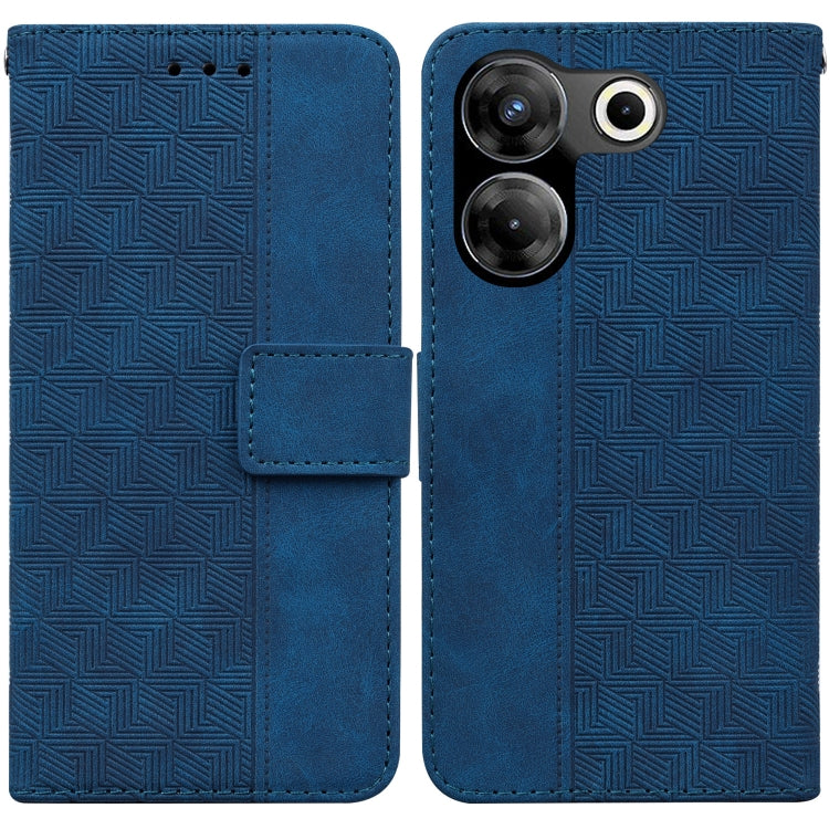 Custodia per telefono in pelle goffrata geometrica, For Tecno Camon 20 Pro 5G, For Tecno Pova 5, For Tecno Spark 10 5G, For Tecno Spark 10 Pro