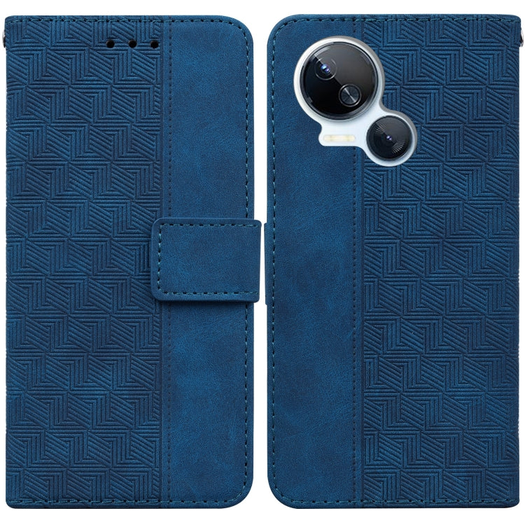Custodia per telefono in pelle goffrata geometrica, For Tecno Camon 20 Pro 5G, For Tecno Pova 5, For Tecno Spark 10 5G, For Tecno Spark 10 Pro