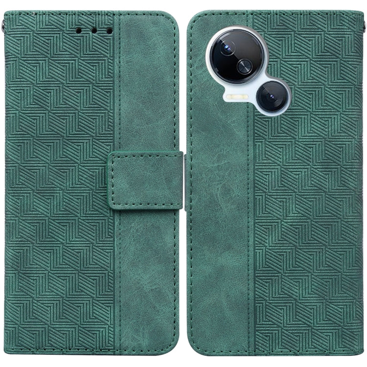 Custodia per telefono in pelle goffrata geometrica, For Tecno Camon 20 Pro 5G, For Tecno Pova 5, For Tecno Spark 10 5G, For Tecno Spark 10 Pro
