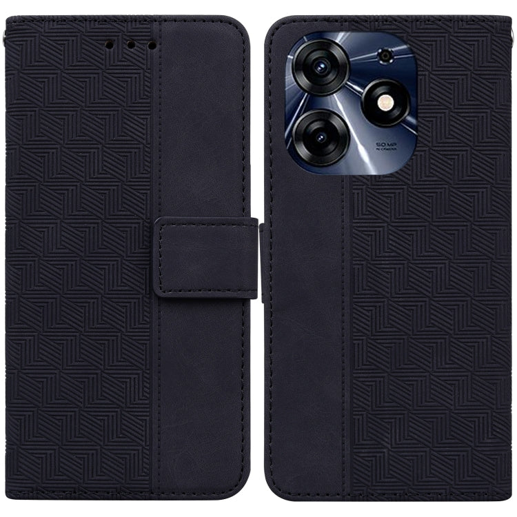 Custodia per telefono in pelle goffrata geometrica, For Tecno Camon 20 Pro 5G, For Tecno Pova 5, For Tecno Spark 10 5G, For Tecno Spark 10 Pro
