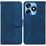 Custodia per telefono in pelle goffrata geometrica, For Tecno Spark 10 / Spark 10C