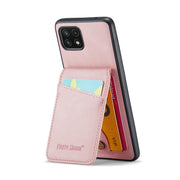 Custodia posteriore porta carte in PU per Samsung Galaxy A22 5G