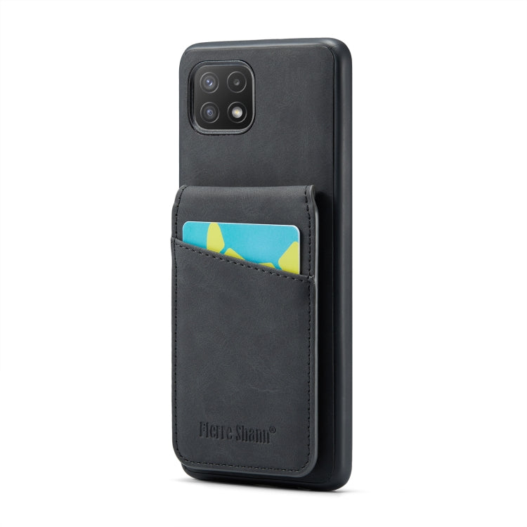 Custodia posteriore porta carte in PU per Samsung Galaxy A22 5G