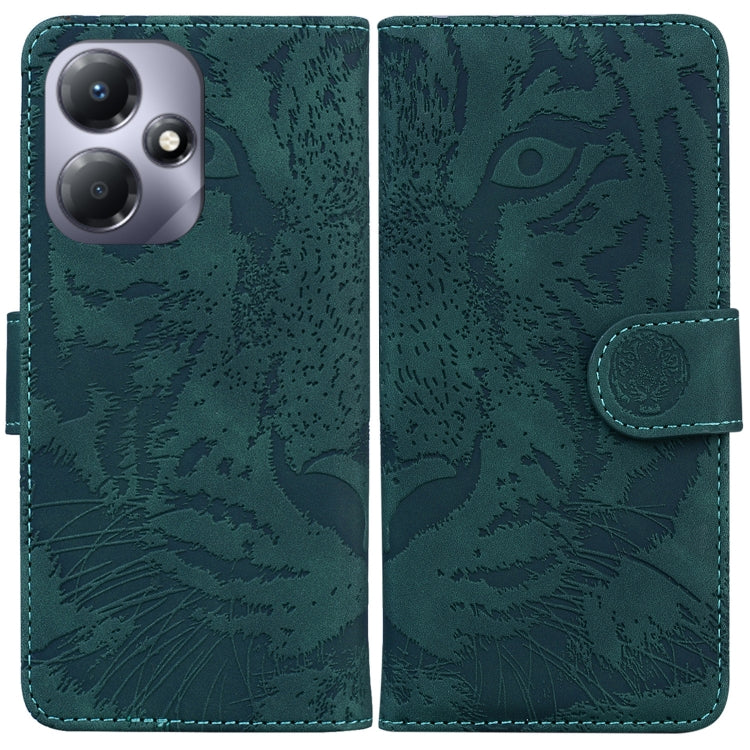Custodia per cellulare in pelle con motivo a tigre in rilievo, For Infinix Note 30 VIP, For Infinix Hot 30 Play, For Infinix Hot 30, For Infinix Smart 7 African