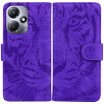 Custodia per cellulare in pelle con motivo a tigre in rilievo, For Infinix Note 30 VIP, For Infinix Hot 30 Play, For Infinix Hot 30, For Infinix Smart 7 African