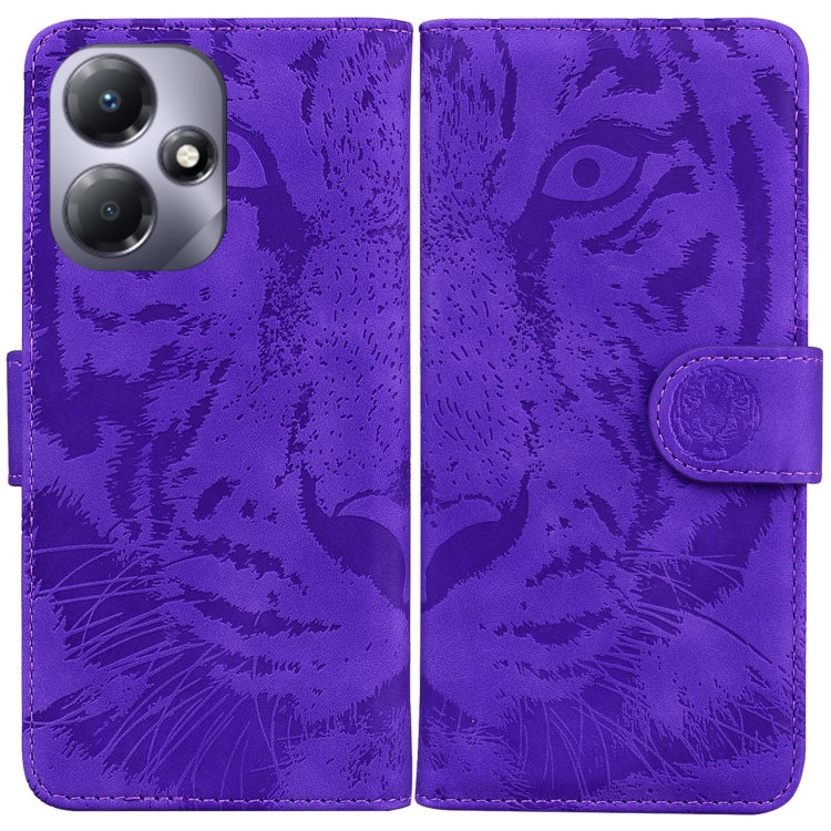 Custodia per cellulare in pelle con motivo a tigre in rilievo, For Infinix Note 30 VIP, For Infinix Hot 30 Play, For Infinix Hot 30, For Infinix Smart 7 African