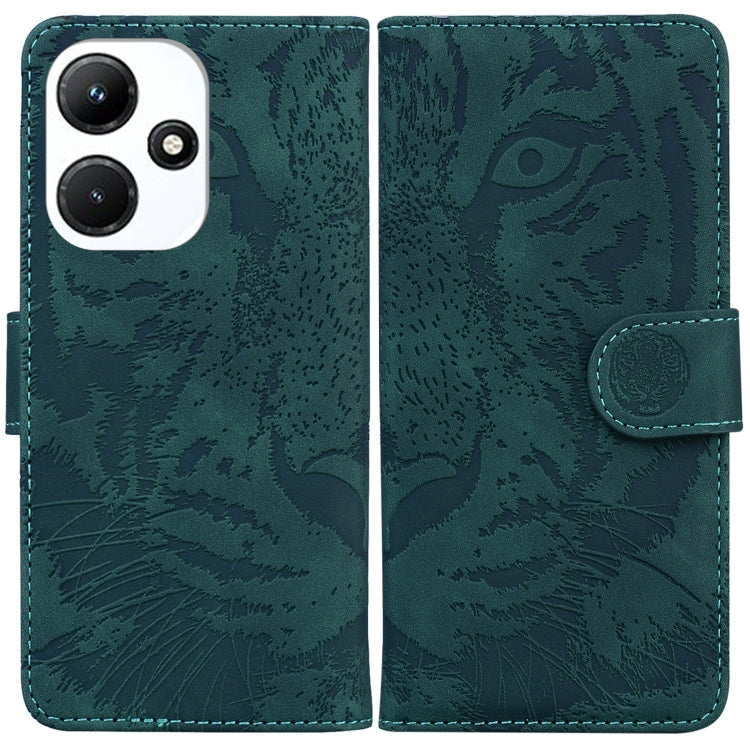 Custodia per cellulare in pelle con motivo a tigre in rilievo, For Infinix Hot 30i, For Infinix Note 30i, For Infinix Note 30 Pro, For Infinix Note 30