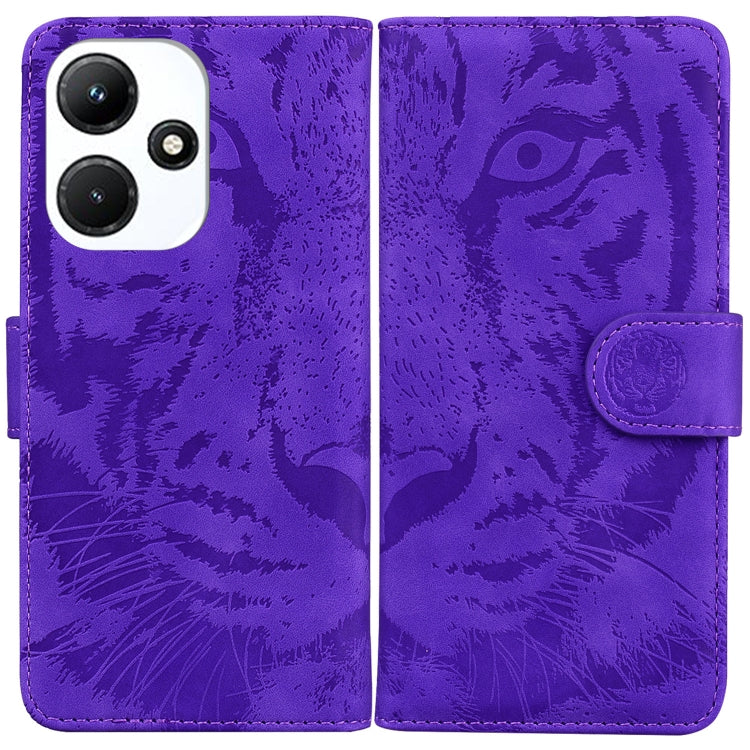 Custodia per cellulare in pelle con motivo a tigre in rilievo, For Infinix Hot 30i, For Infinix Note 30i, For Infinix Note 30 Pro, For Infinix Note 30