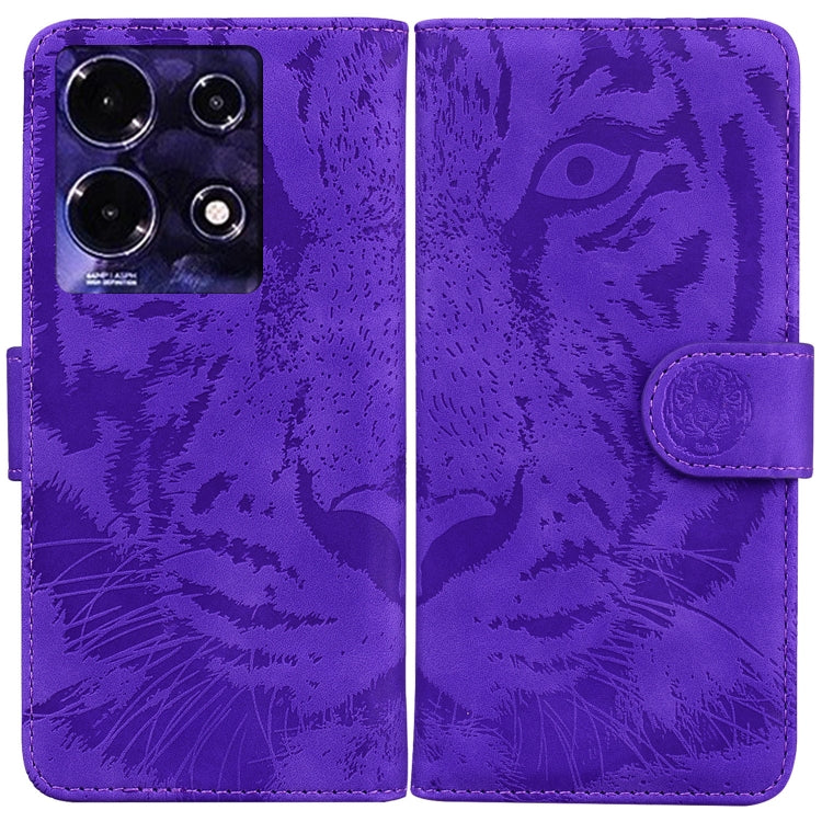Custodia per cellulare in pelle con motivo a tigre in rilievo, For Infinix Hot 30i, For Infinix Note 30i, For Infinix Note 30 Pro, For Infinix Note 30