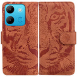 Custodia per cellulare in pelle con motivo a tigre in rilievo, For Infinix Note 30 VIP, For Infinix Hot 30 Play, For Infinix Hot 30, For Infinix Smart 7 African
