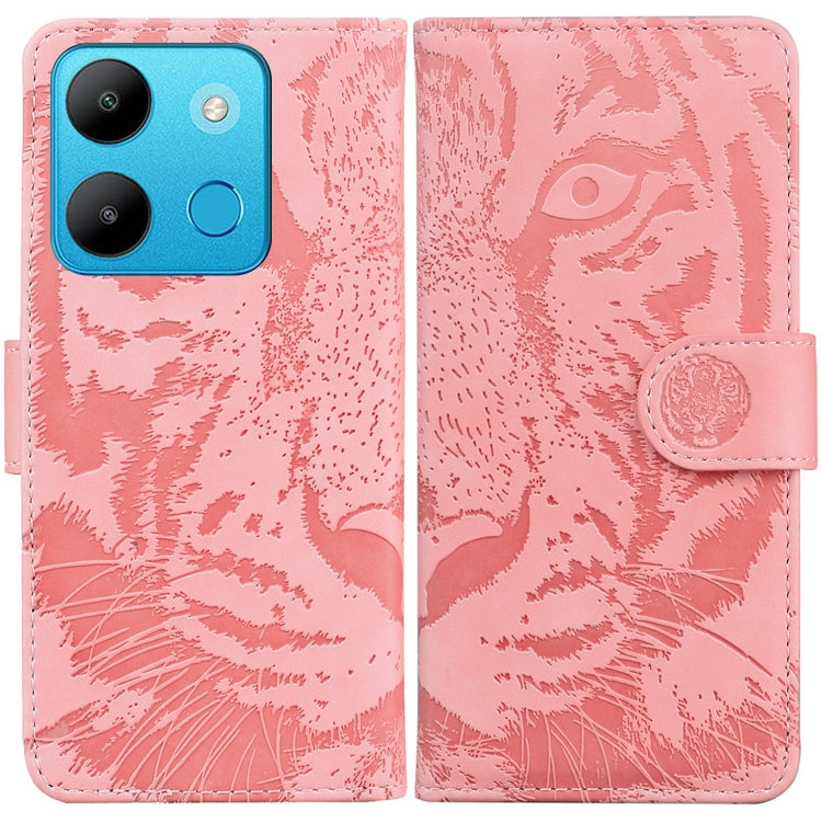 Custodia per cellulare in pelle con motivo a tigre in rilievo, For Infinix Note 30 VIP, For Infinix Hot 30 Play, For Infinix Hot 30, For Infinix Smart 7 African