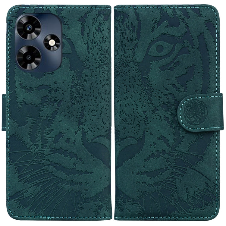 Custodia per cellulare in pelle con motivo a tigre in rilievo, For Infinix Note 30 VIP, For Infinix Hot 30 Play, For Infinix Hot 30, For Infinix Smart 7 African