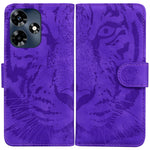 Custodia per cellulare in pelle con motivo a tigre in rilievo, For Infinix Note 30 VIP, For Infinix Hot 30 Play, For Infinix Hot 30, For Infinix Smart 7 African