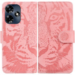 Custodia per cellulare in pelle con motivo a tigre in rilievo, For Infinix Note 30 VIP, For Infinix Hot 30 Play, For Infinix Hot 30, For Infinix Smart 7 African