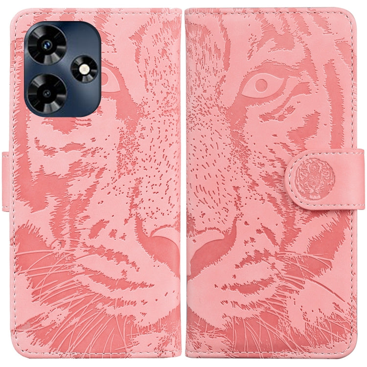 Custodia per cellulare in pelle con motivo a tigre in rilievo, For Infinix Note 30 VIP, For Infinix Hot 30 Play, For Infinix Hot 30, For Infinix Smart 7 African
