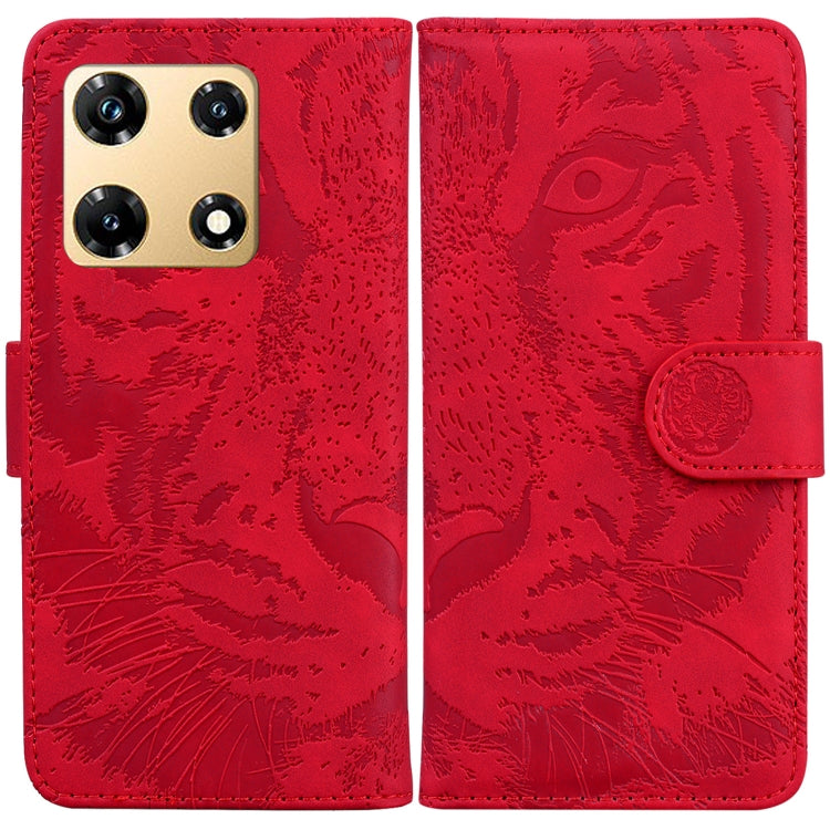 Custodia per cellulare in pelle con motivo a tigre in rilievo, For Infinix Hot 30i, For Infinix Note 30i, For Infinix Note 30 Pro, For Infinix Note 30