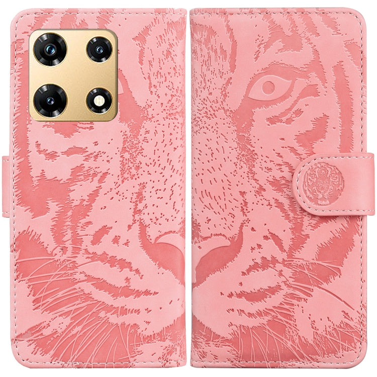 Custodia per cellulare in pelle con motivo a tigre in rilievo, For Infinix Hot 30i, For Infinix Note 30i, For Infinix Note 30 Pro, For Infinix Note 30