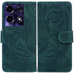 Custodia per cellulare in pelle con motivo a tigre in rilievo, For Infinix Hot 30i, For Infinix Note 30i, For Infinix Note 30 Pro, For Infinix Note 30