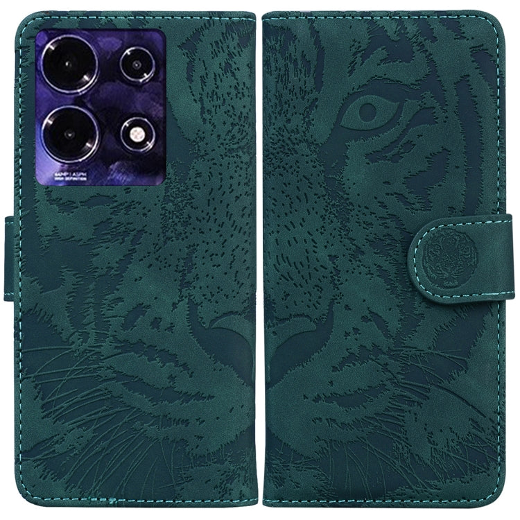 Custodia per cellulare in pelle con motivo a tigre in rilievo, For Infinix Hot 30i, For Infinix Note 30i, For Infinix Note 30 Pro, For Infinix Note 30