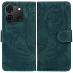 Custodia per cellulare in pelle con motivo a tigre in rilievo, For Infinix Note 40 4G, For Infinix Hot 40 / 40 Pro, For Infinix Smart 7 India/7 Plus, For Infinix Smart 7 HD